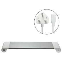 Laptop Stand UK Plug Monitor Riser Compatible with MacBook